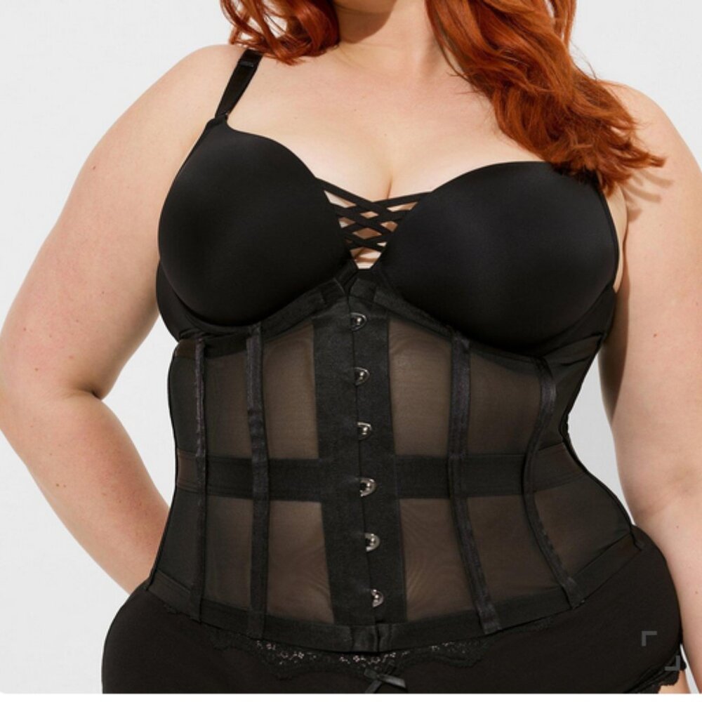 Mesh Underbust Waist Cincher